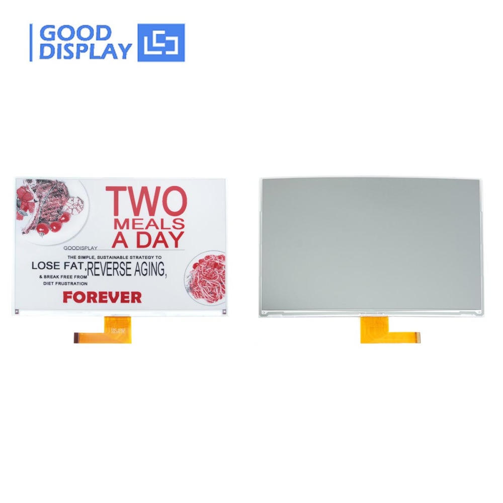 GooDisplay Large Color Epd 11.6 inch E Ink E Paper Eink Display Tri-Color E-Ink Display