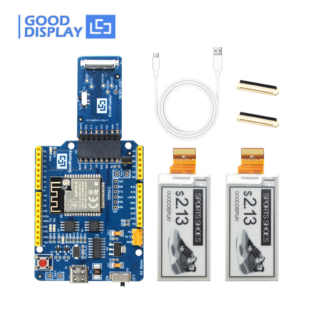 2.13 inch e-ink display black and white 4 Grayscale electronic paper screen partial refresh e-paper GDEW0213T5D