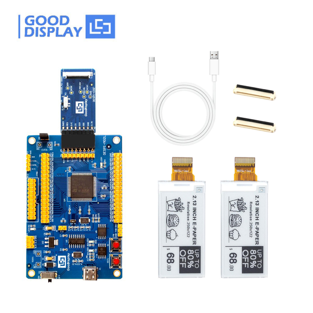 2.13 Inch Dot Matrix E Ink Display Partial Refresh 0.42s SPI HDMI 250x122 EPD Screen