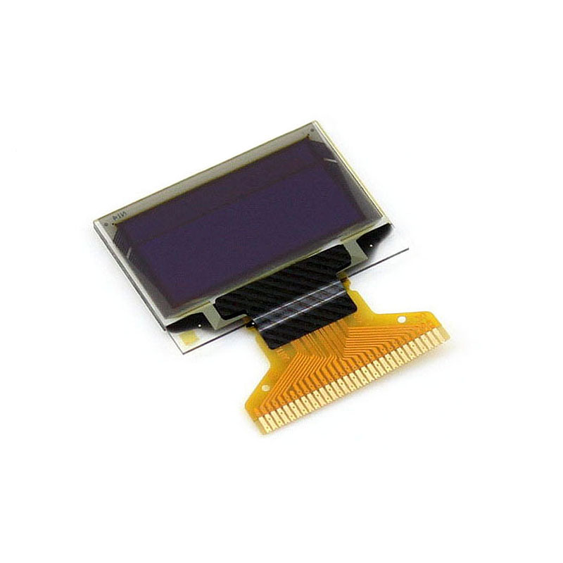 0.96 inch 128x64 mini oled display wide temperature -40~85C SSD1315, GDON0096PGW