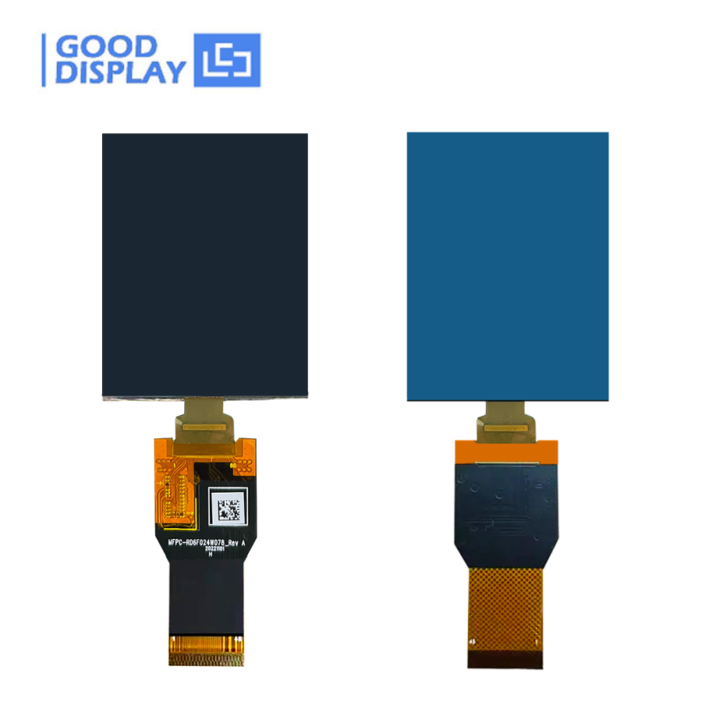 2.4 inch Rigid AMOLED 450x600 full color sunlight readable portrait display, wide temperature -20~80℃
