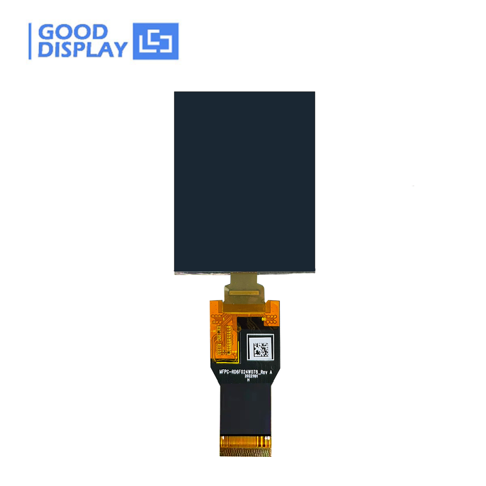 2.4 inch Rigid AMOLED 450x600 full color sunlight readable portrait display, wide temperature -20~80℃