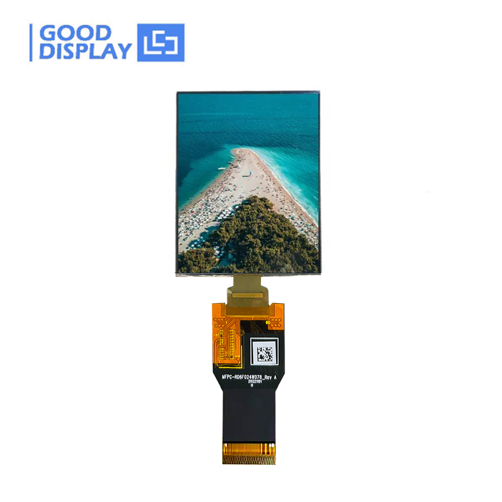 2.4 inch Rigid AMOLED 450x600 full color sunlight readable portrait display, wide temperature -20~80℃