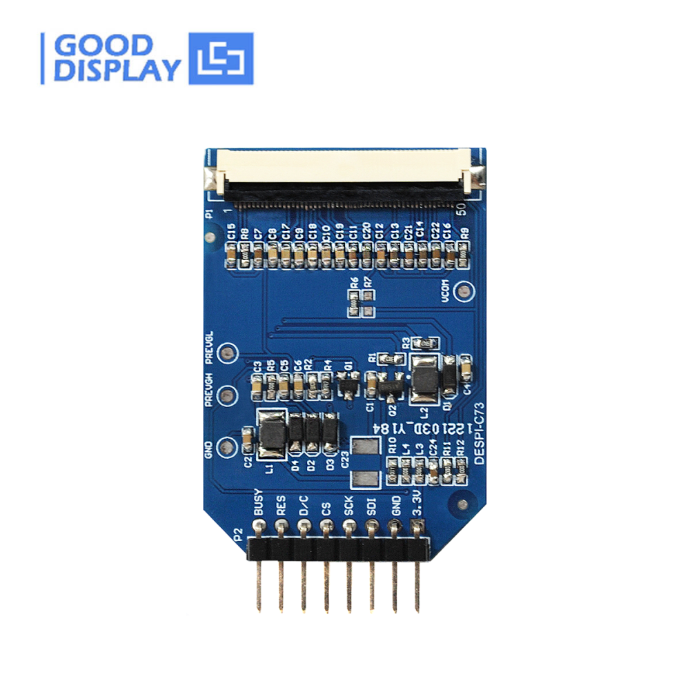 Epaper HAT Connection Adapter Board for 7.3 inch 7-color E Ink Display