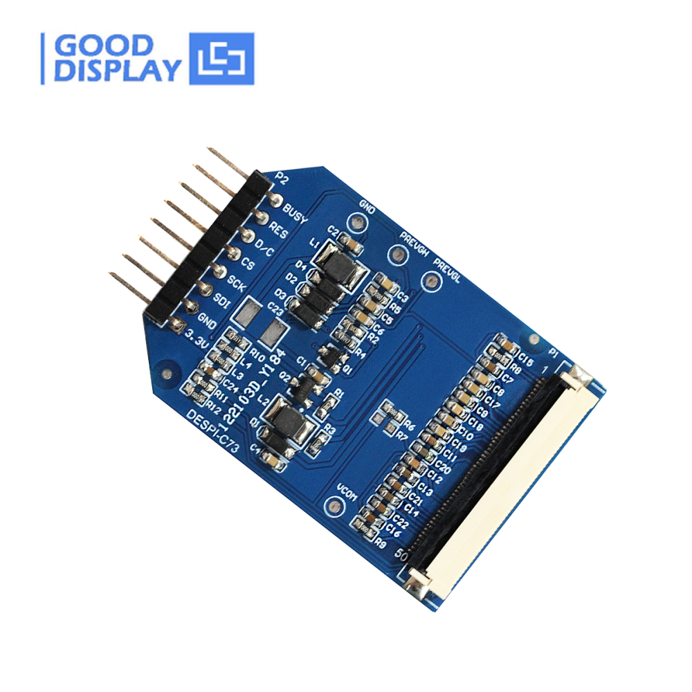 Epaper HAT Connection Adapter Board for 7.3 inch 7-color E Ink Display