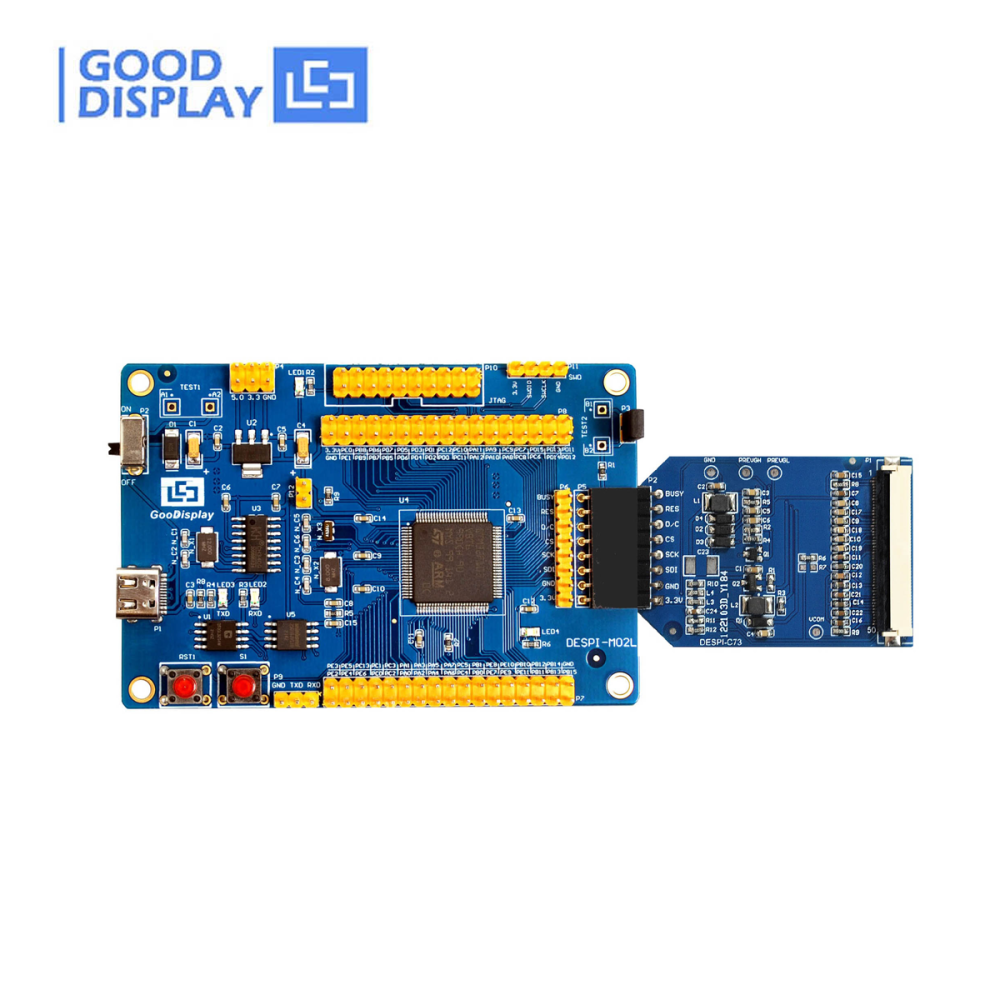 STM32 Epaper Board for 4-inch & 7.3 inch E6 color e-ink Display Development Kit