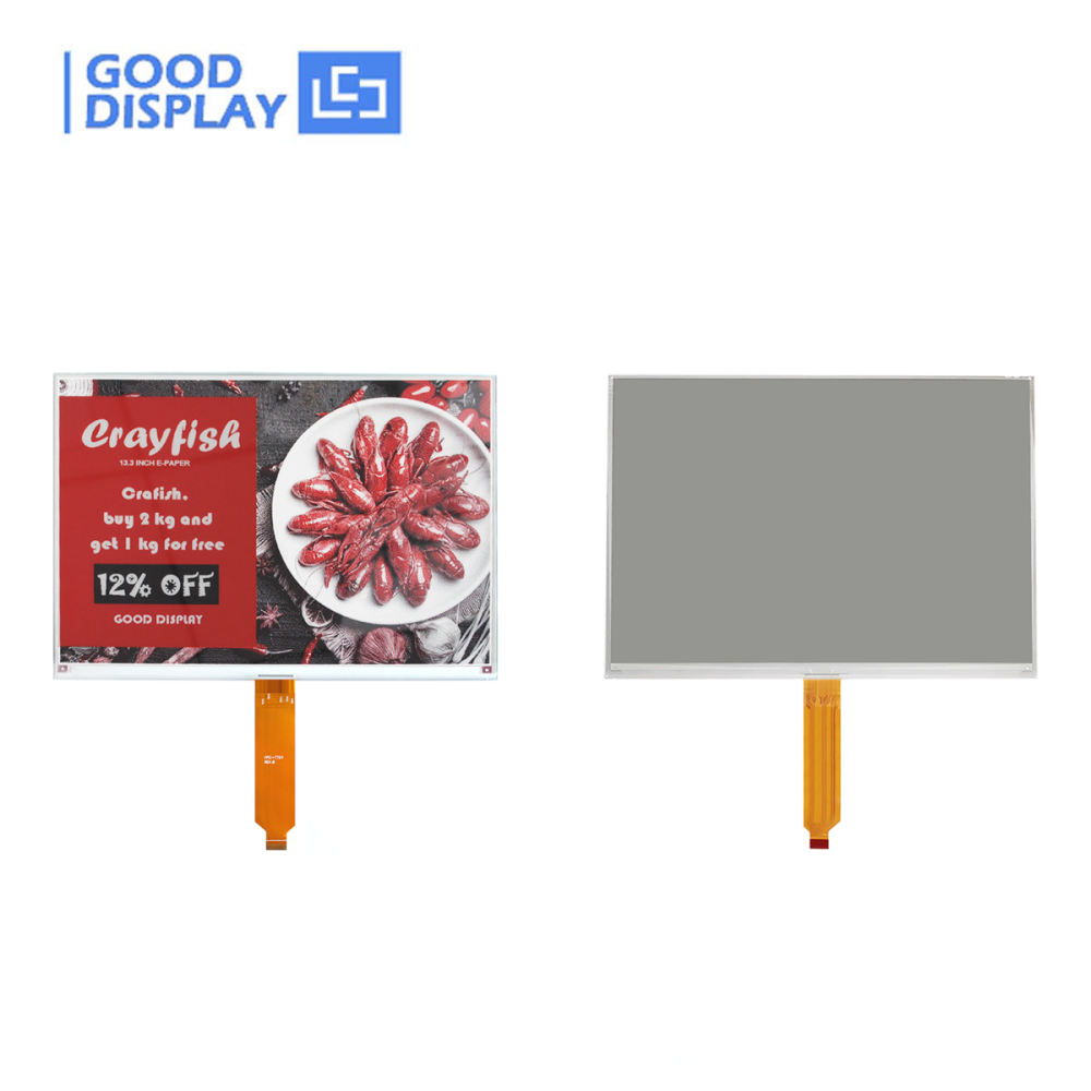 [EOL]13.3" E Ink Display A4 Size Tri-Color (Black/White/Red) 960x680 Resolution