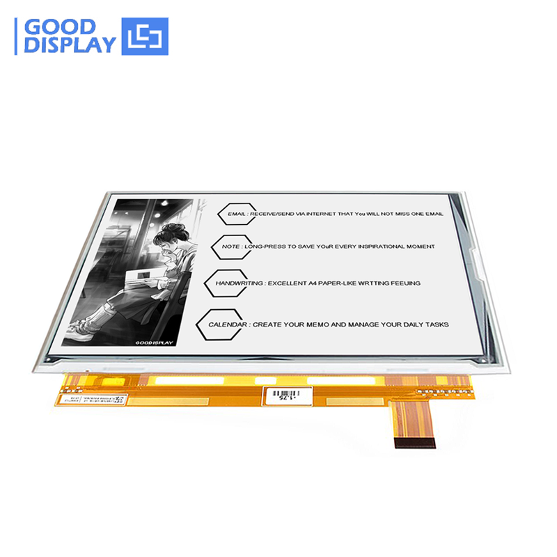 9.7 inch Display resolution 1200x825 big size parallel e-paper display panel GDEP097TC2