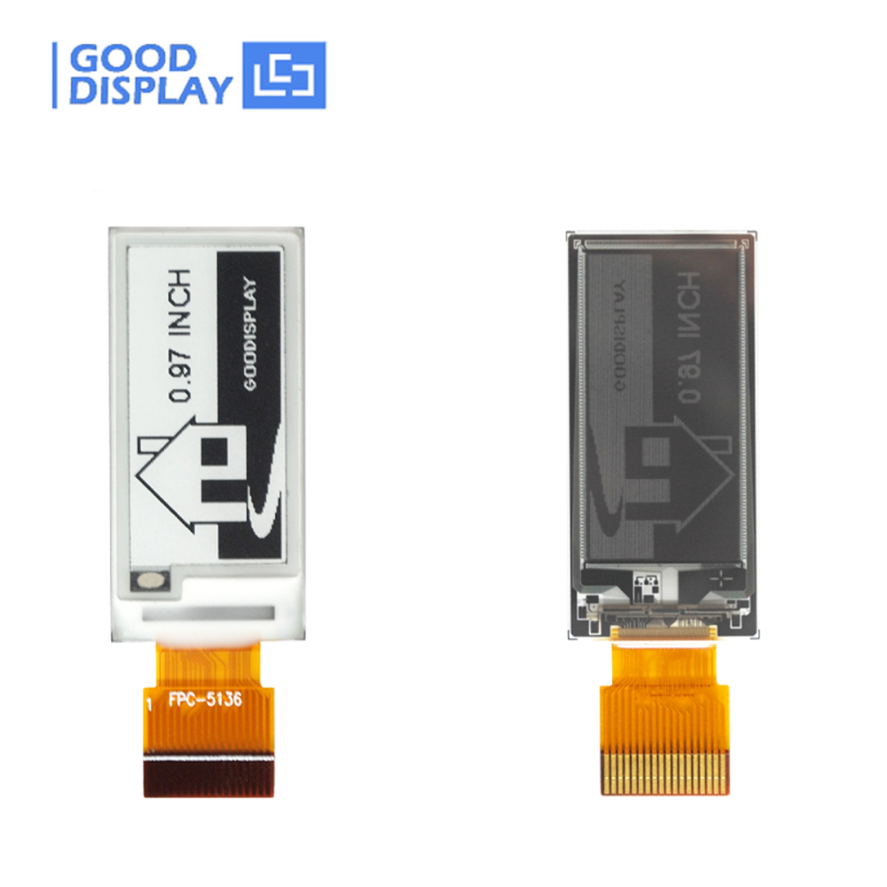 Ultra Compact 0.97-Inch E Ink Screen Lightning-Fast 0.26s Partial Refresh 18PIN