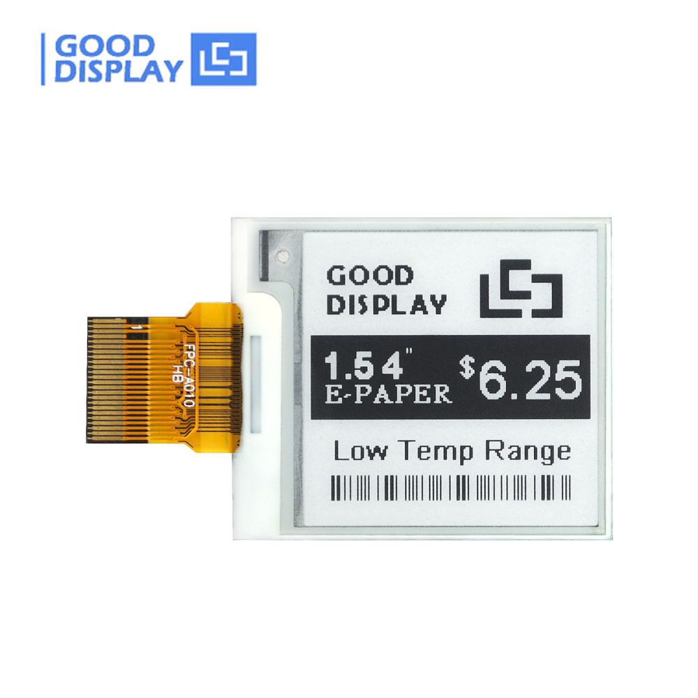 [EOL]1.54 Inch Low Temp E-Ink Display 152x152 Wide Temperature -25℃~10℃ ePaper Electronic Screen