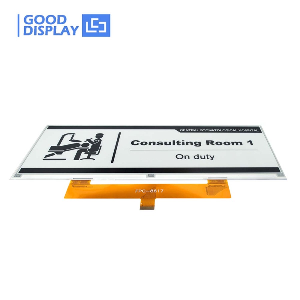 10.85-inch large E Ink screen narrow display 1360x480 with 0.4s Partial Update