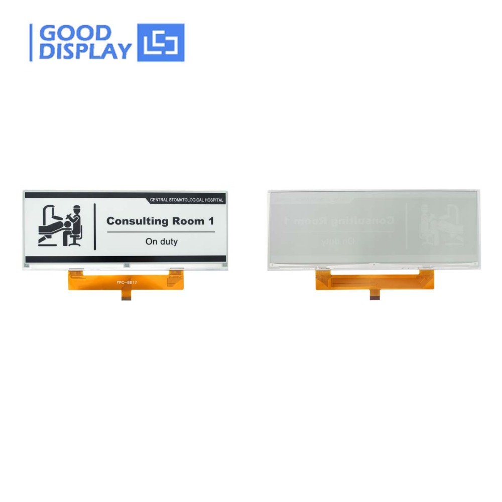 10.85-inch large E Ink screen narrow display 1360x480 with 0.4s Partial Update