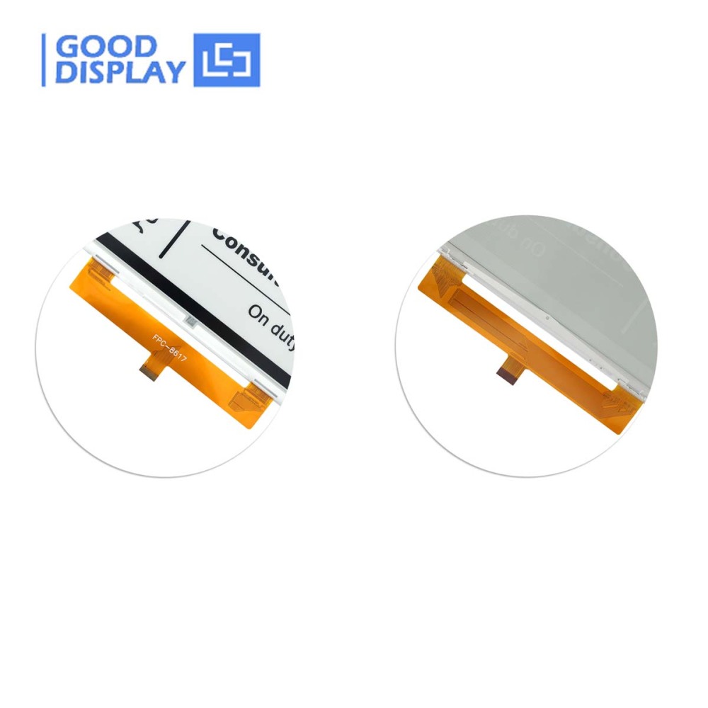 10.85-inch large E Ink screen narrow display 1360x480 with 0.4s Partial Update