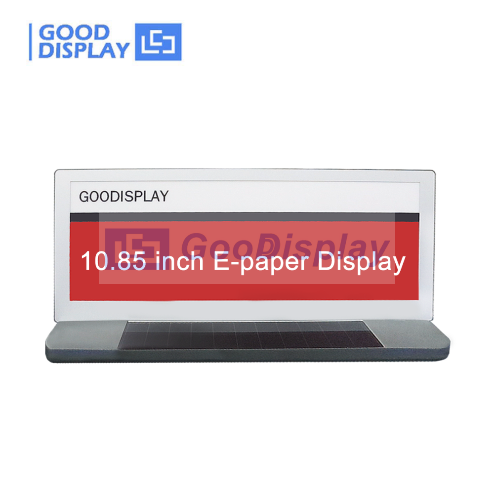 Photovoltaic Intelligent Electronic Notice Board with 10.85-inch 3-color E-paper display