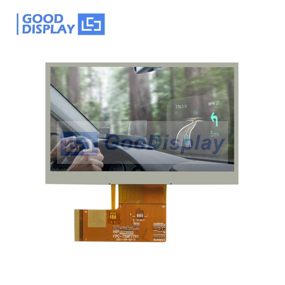 5 inch TFT LCD Display Panel, Automotive Display, GDTL050CT-S01