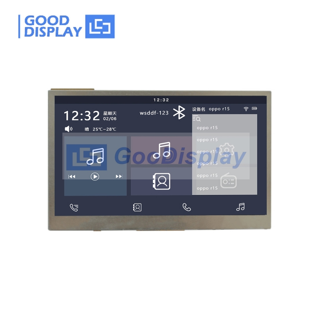 4.3 inch TFT LCD Display Panel, High-brightness display 1100Nit, GDTL043CT-S03