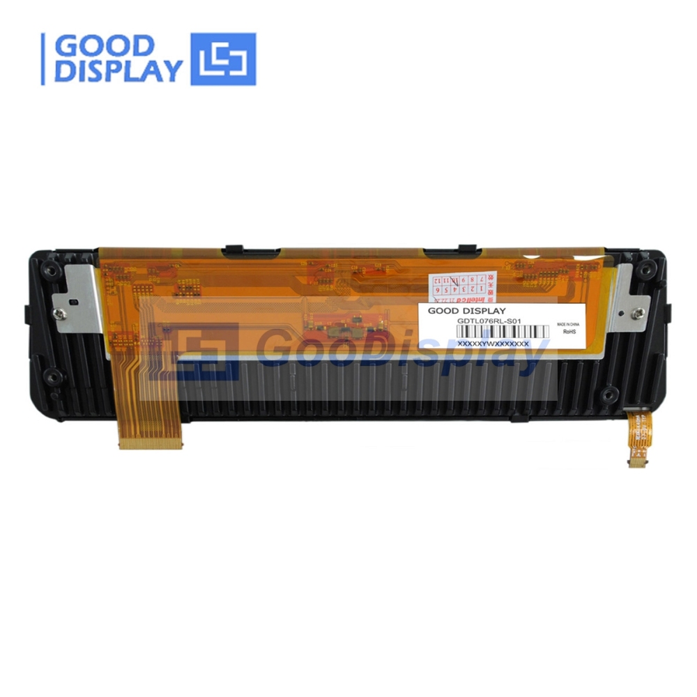 7.6 inch TFT LCD Display Panel, Wide-temperature, Operating Temp: -30℃~80℃, High-brightness 6500Nit,GDTL076RL-S01