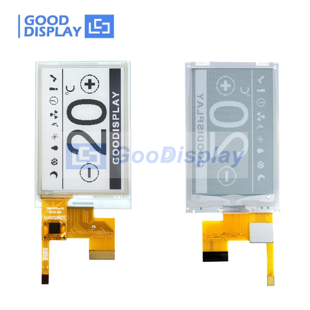 2.7 inch touch eink epaper 264x176 resolution epd display with adapter board, GDEY027T91-T01 with STM32 adapter board