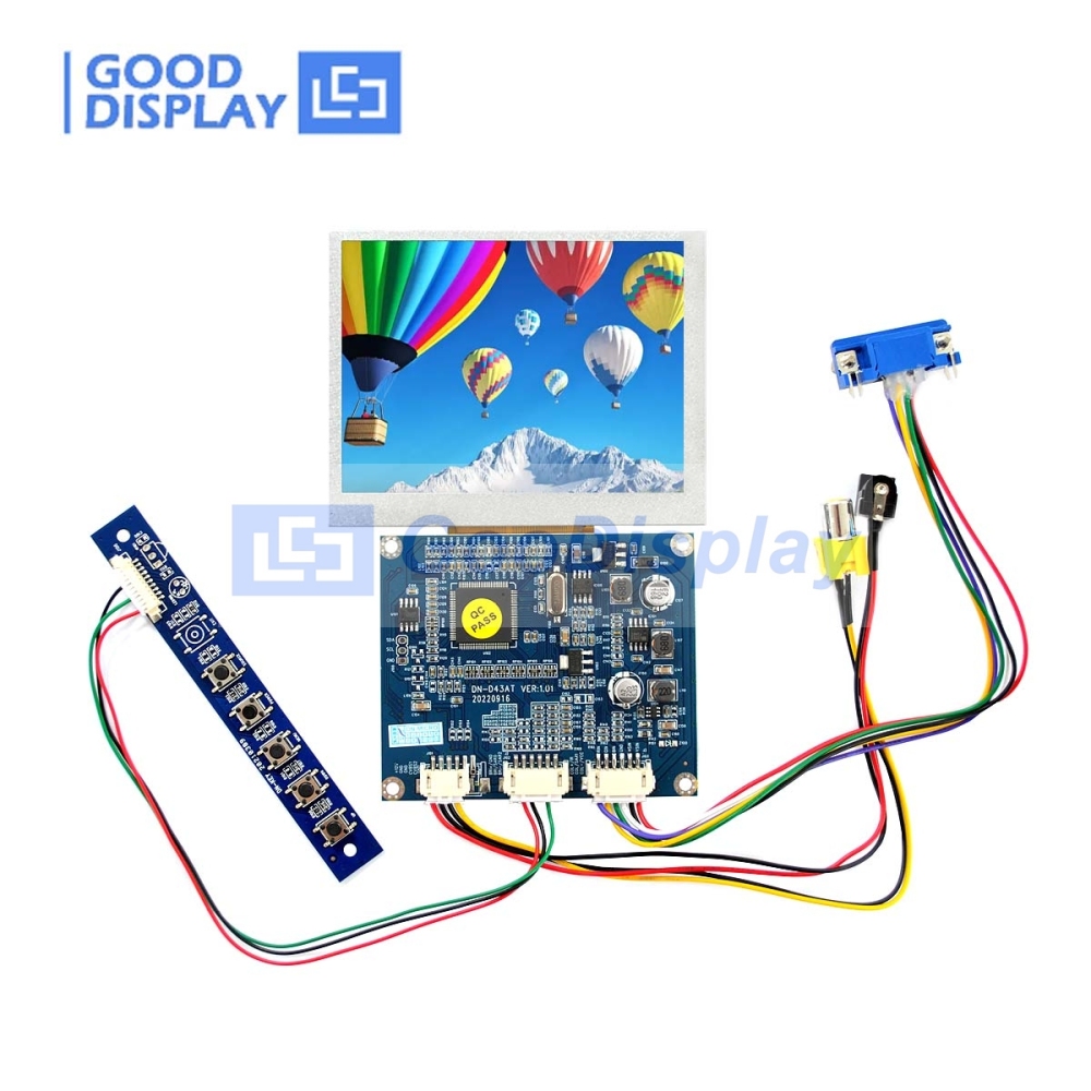 320x240 4 inch TFT LCD Screen Video Monitor For Media Player, GDN-D43AT-GTM040HS