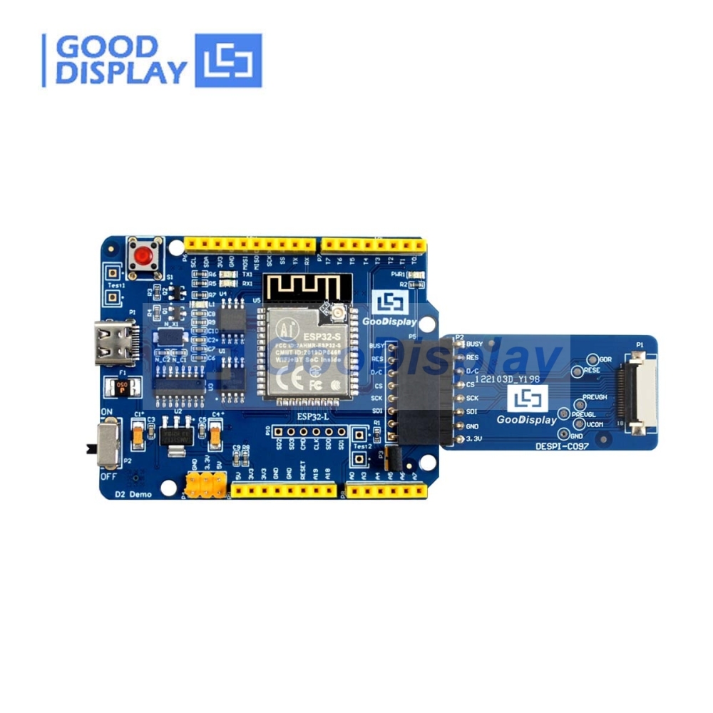 0.97 inch E-paper Display Development Kit ESP32 Epaper Board 18PIN