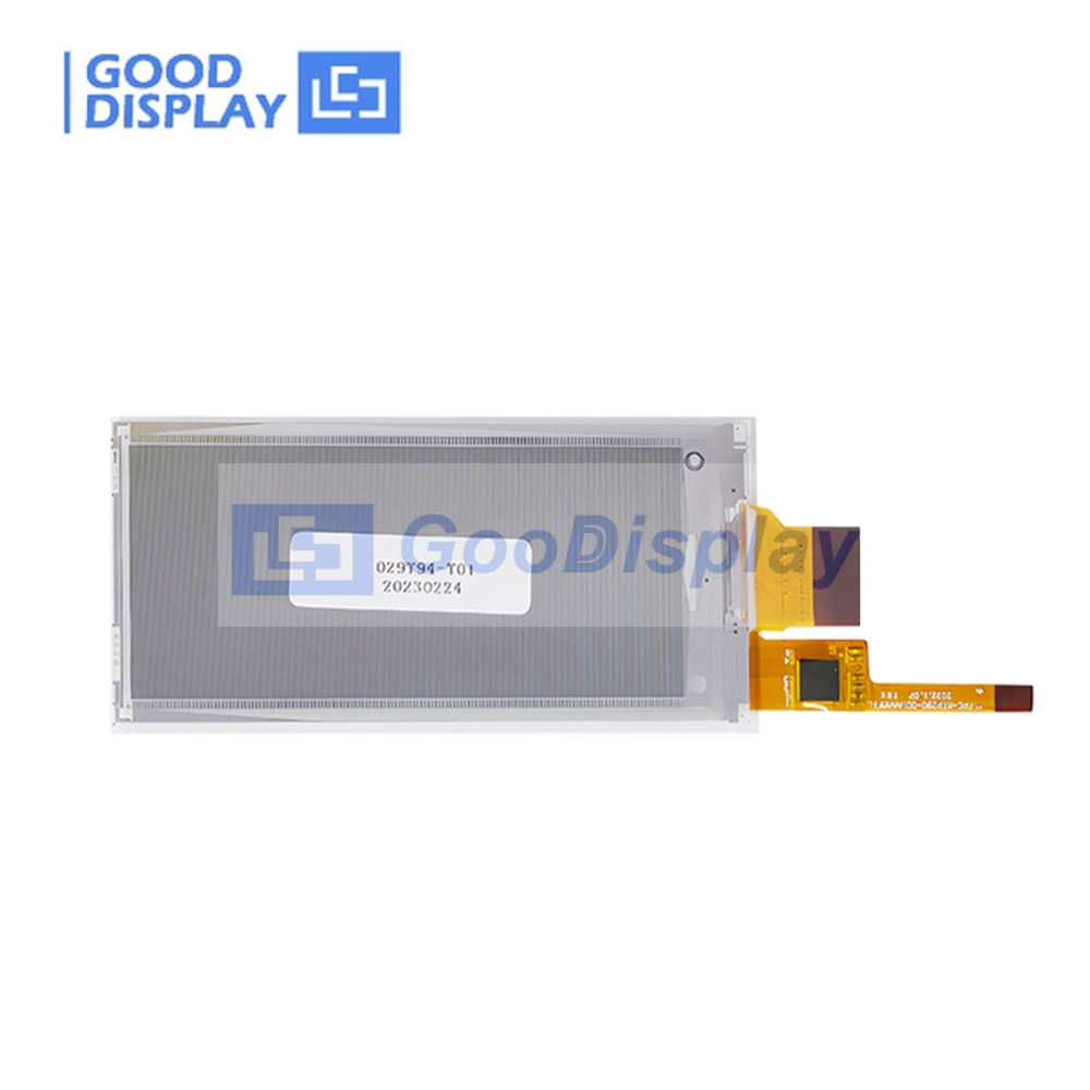 Touch Eink Display 2.9 inch E-paper Display 296x128 Resolution Support 0.3s Partial Refresh