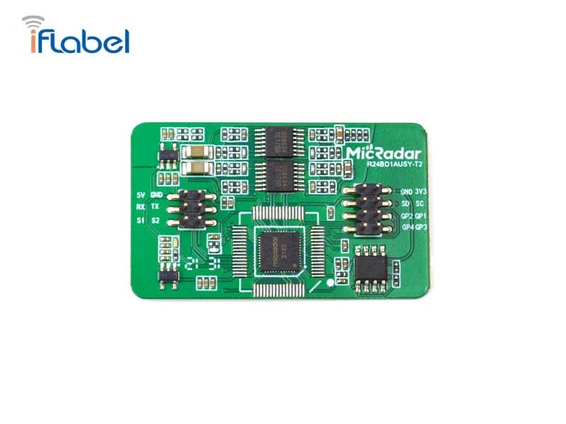 iFlabel Wireless 24G Bio-Radar Sensor for Breathing and Sleep Monitoring, IR24BDA