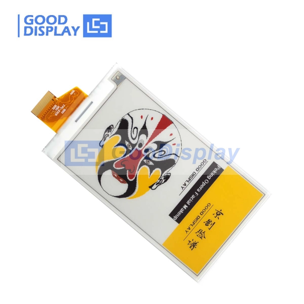 Rfid Display Epaper 3.7-inch ePaper Display Black, White, Yellow, and Red 416x240, GDEM037F52