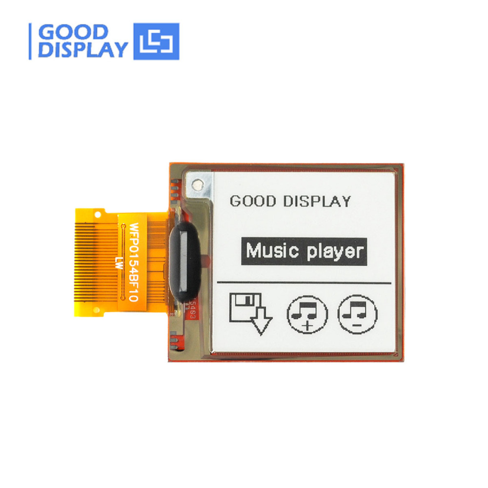 1.54 inch e-ink panel 152x152 flexible partial refresh epaperdisplay ACF Thermal Compression Bonding, GDEW0154I9FC