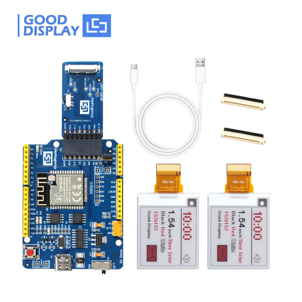 Epaper-display Thin 1.54inch Tri-Color epaper Electronic Shelf Label E Ink Panel