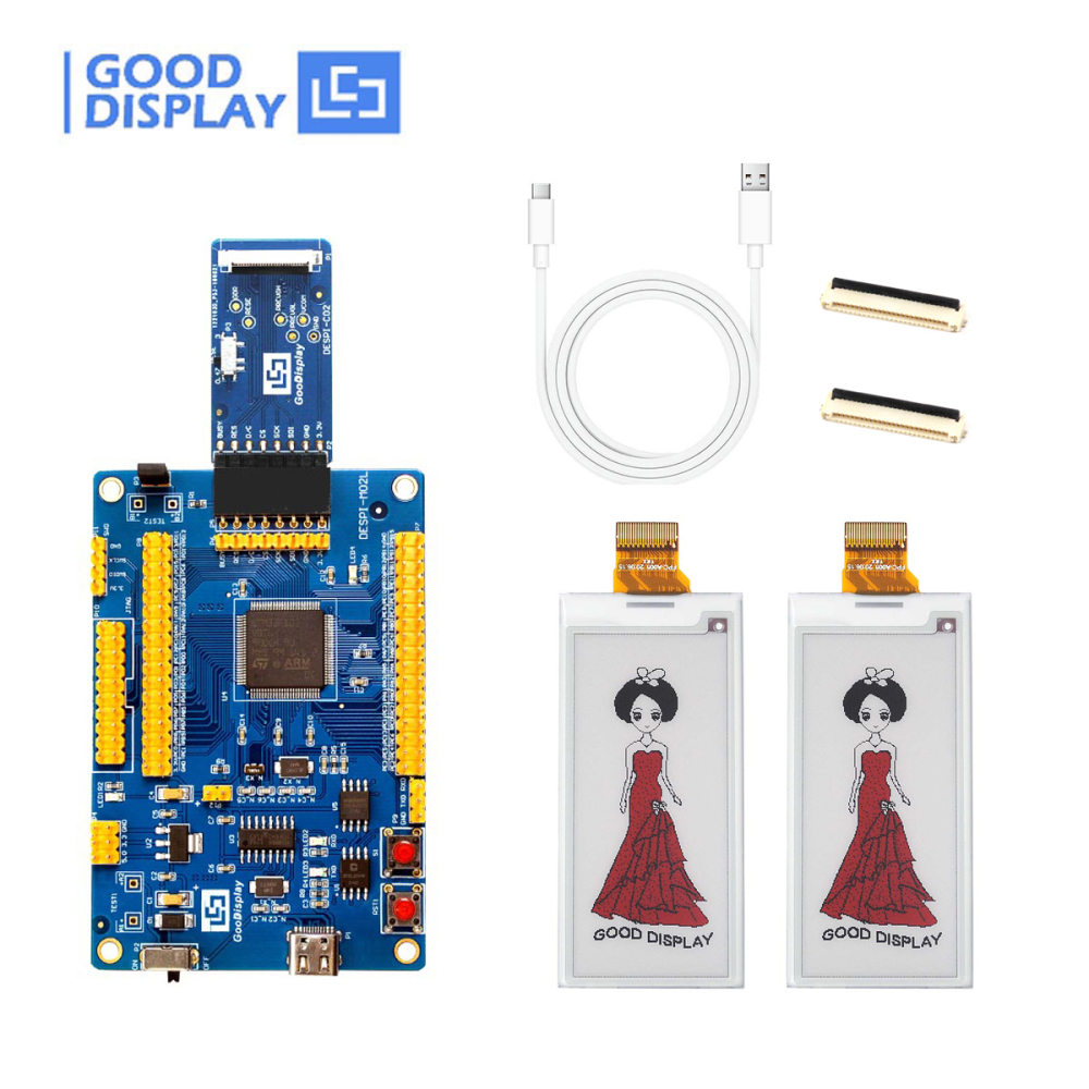 2.9 inch electronic paper screen SSD1680A 296x128 color e-ink display, GDEY029Z94