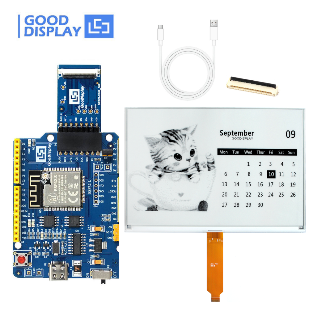 13.3 inch A4 E-ink Display Large SPI E-Paper HD Electronic Paper Screen 960x680