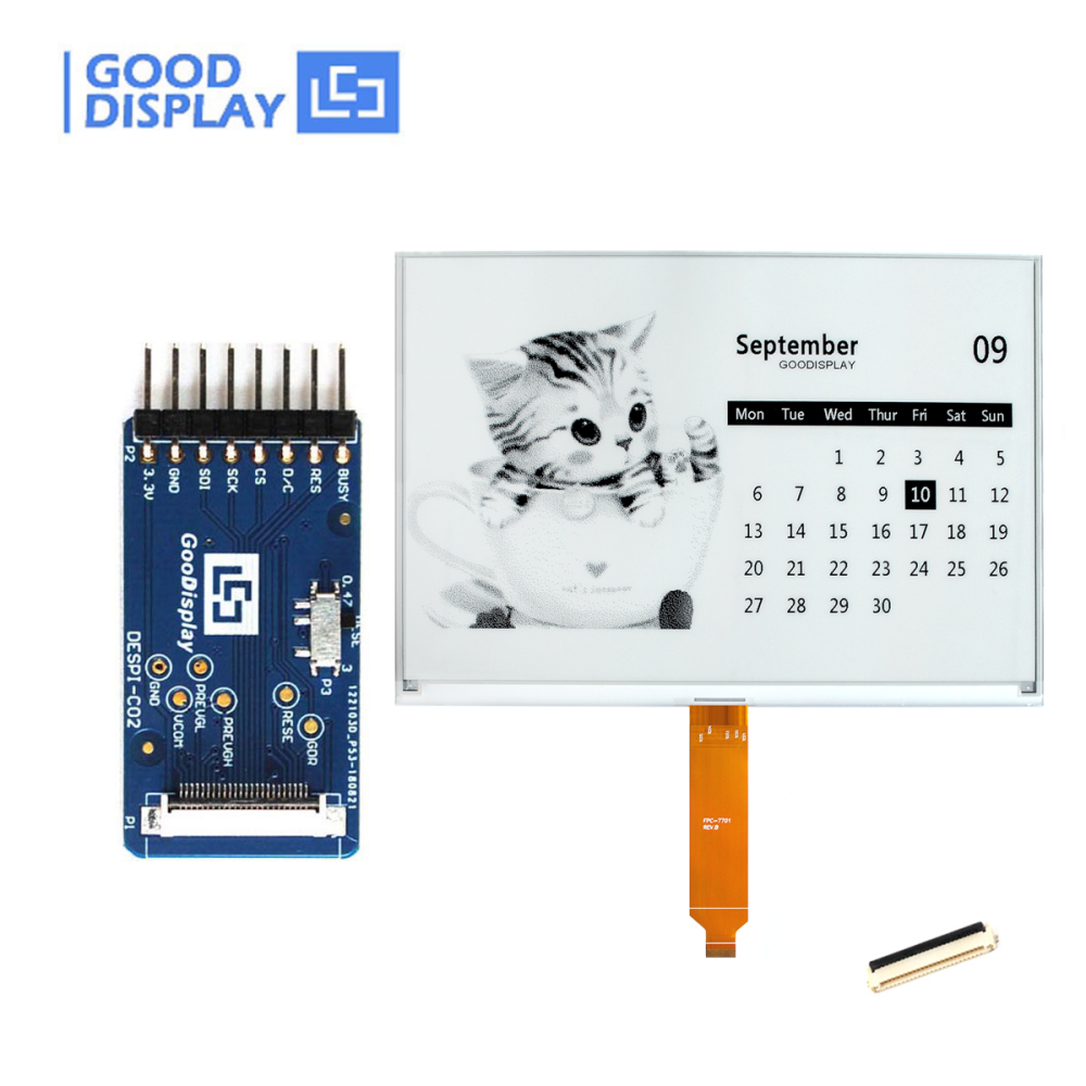 13.3 inch A4 E-ink Display Large SPI E-Paper HD Electronic Paper Screen 960x680