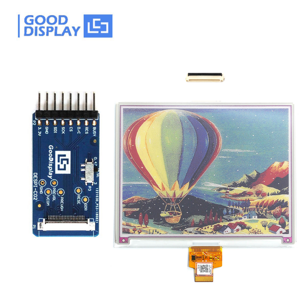 5.65 inch ACeP 7-Color E Ink Gallery Palette e-paper, GDEP0565D90