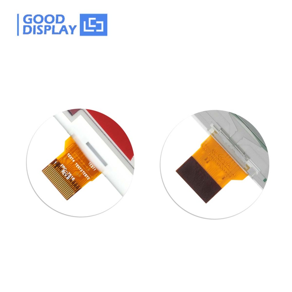 [EOL]2.7-Inch Red ePaper Display Tri-color E Ink Screen 1.8s Partial Update 264x176 Resolution
