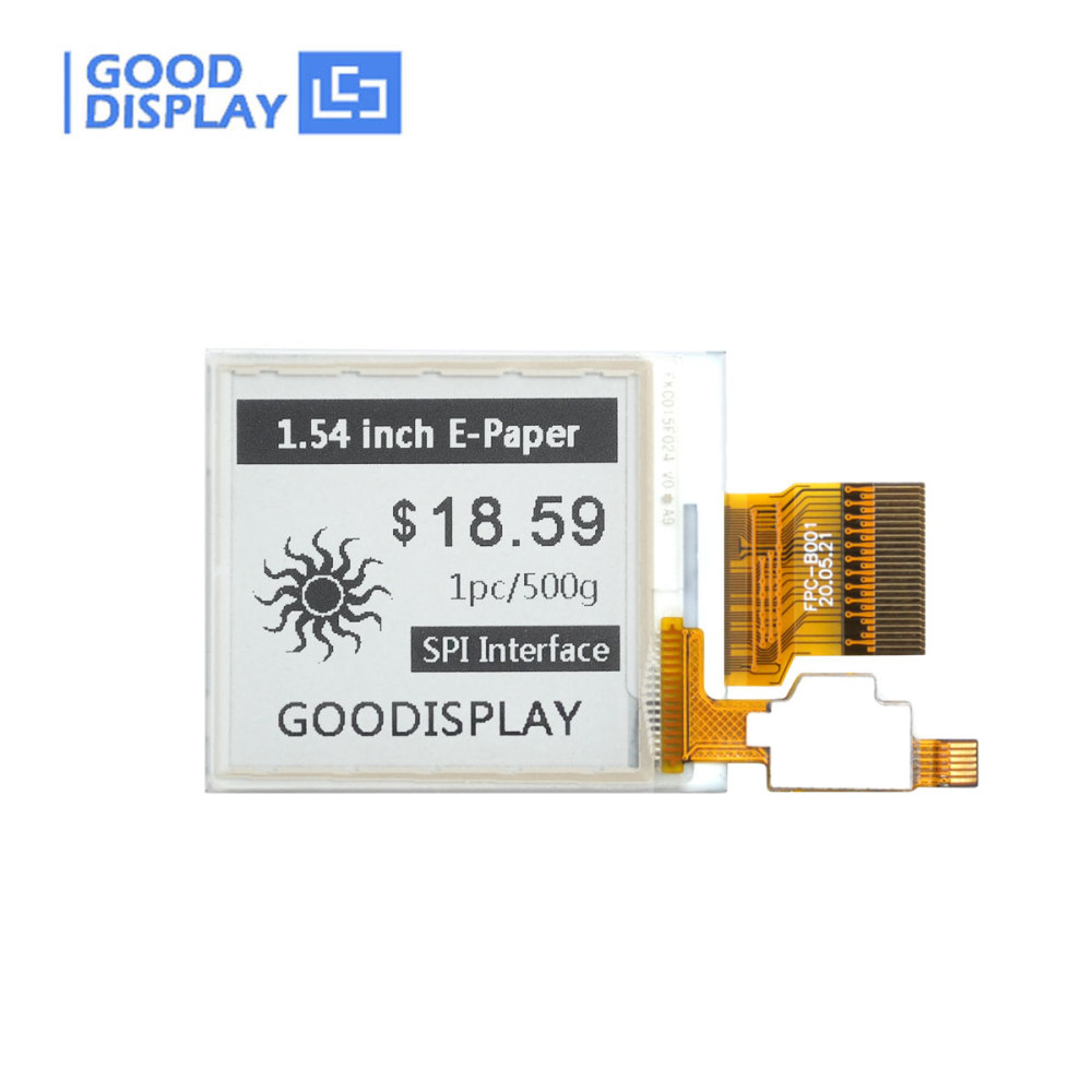 ESP32 development kit 1.54 inch e-ink touch panel  SPI interface epaper display, 2pcs GDEY0154D67-T03 with ESP32 Demo Kit