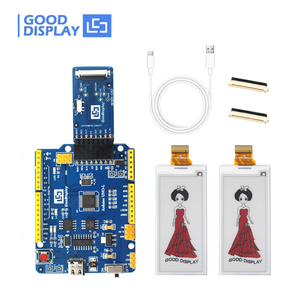 2.9 Inch E-Paper Module Screen For E Ink Color SPI Electronic DIY Screen, GDEY029Z94 with adapter board DESPI-C02