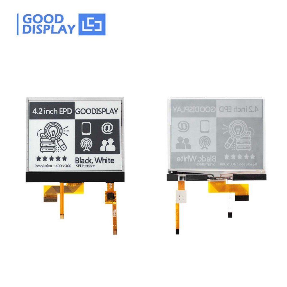 4.2-Inch E-Paper Touchscreen Display Monochrome SPI E-Ink Front Light for Optimal Reading Experience