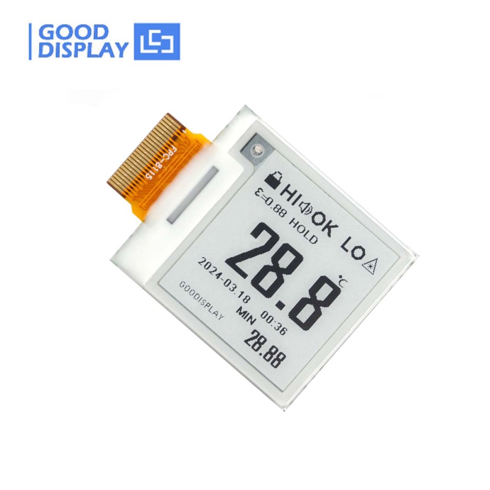 1.22-Inch High-frequency Update E Ink screen with 2s Refresh Rate 176x192 Resolution