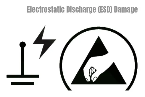ESD Damage Example