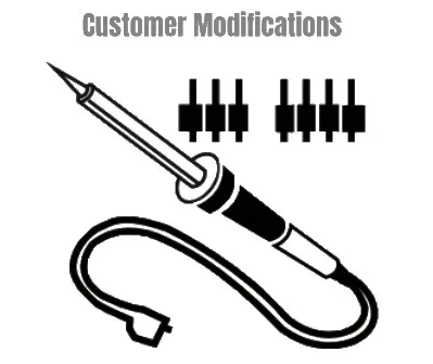 Customer Modifications Example