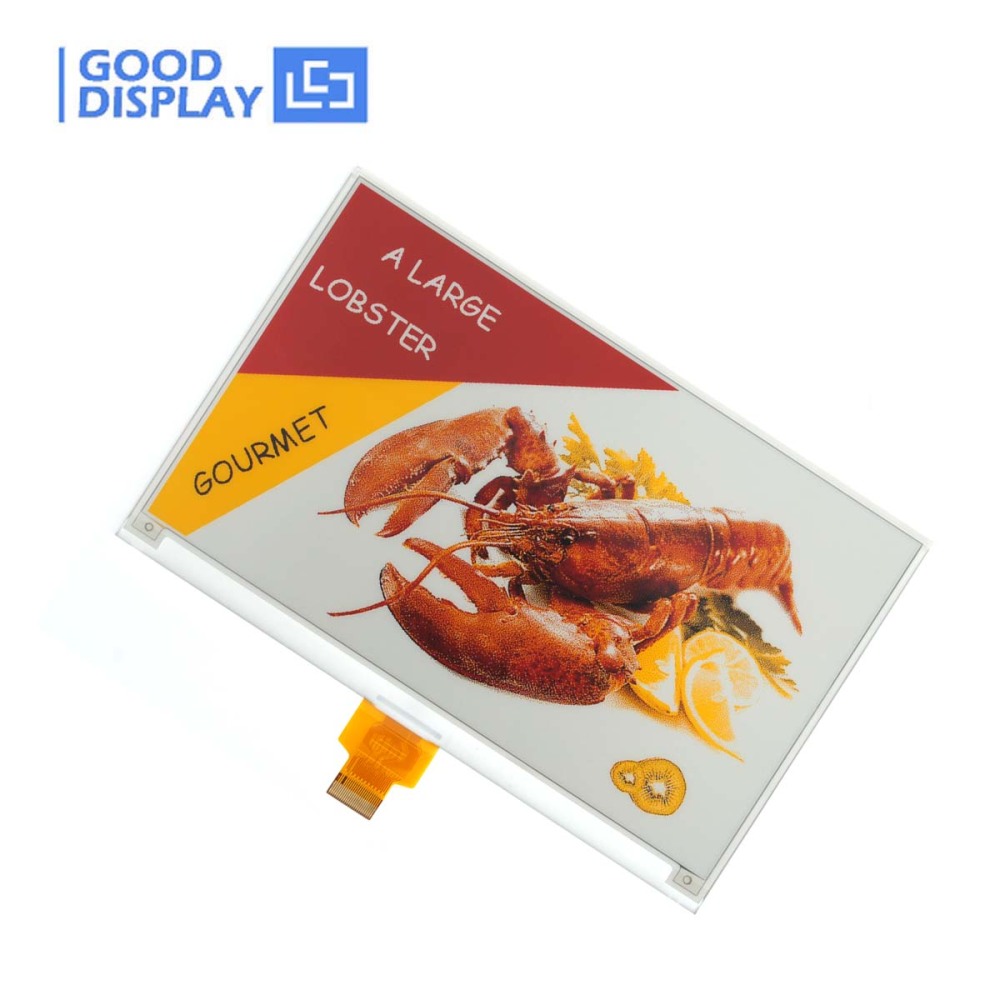 7.5-inch Four-color E-paper Module SPI Display Screen Resolution 800x480