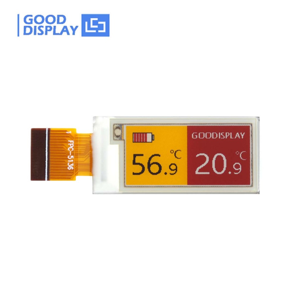 0.97-Inch E Ink Display Versatile Black,White,Yellow&Red Options for Modern Tech Solutions 18PIN