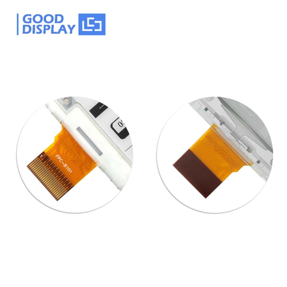 1.54-inch E-paper Display Low Temperature Range -25℃ to 50℃ Resolution 200x200