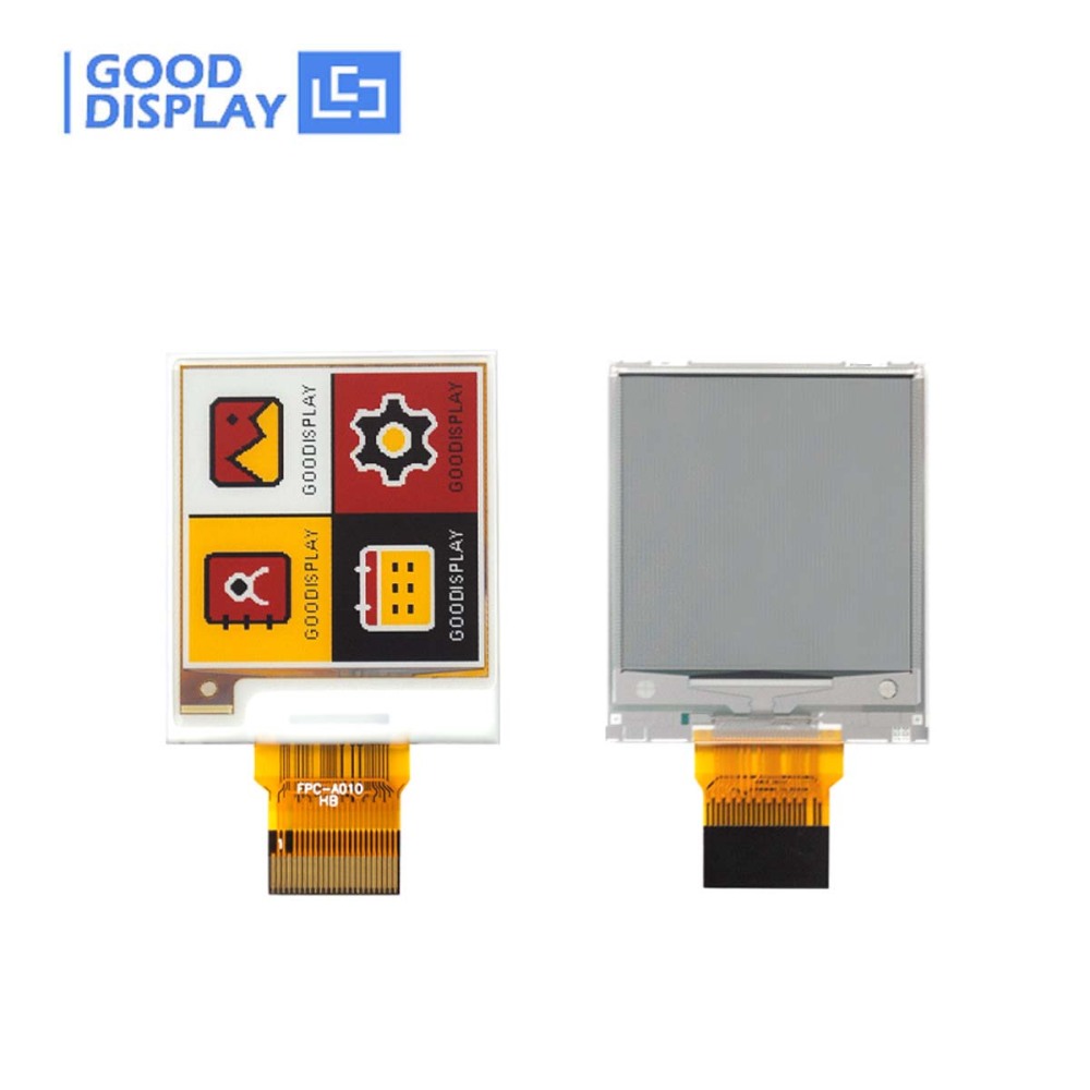 1.54 Inch Tri-Color E-Paper Display - Black, White, Red, and Yellow Eink 152x152 Resolution