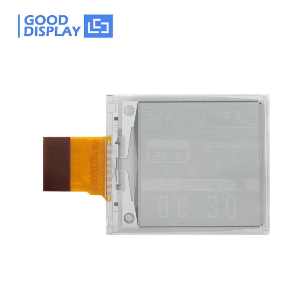1.54-inch E-paper Display Low Temperature Range -25℃ to 50℃ Resolution 200x200