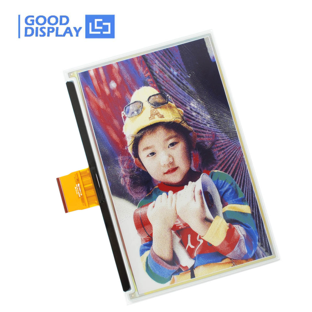 7-Color E-ink Display 7.3 inch Colorful E-paper Screen, GDEY073D46