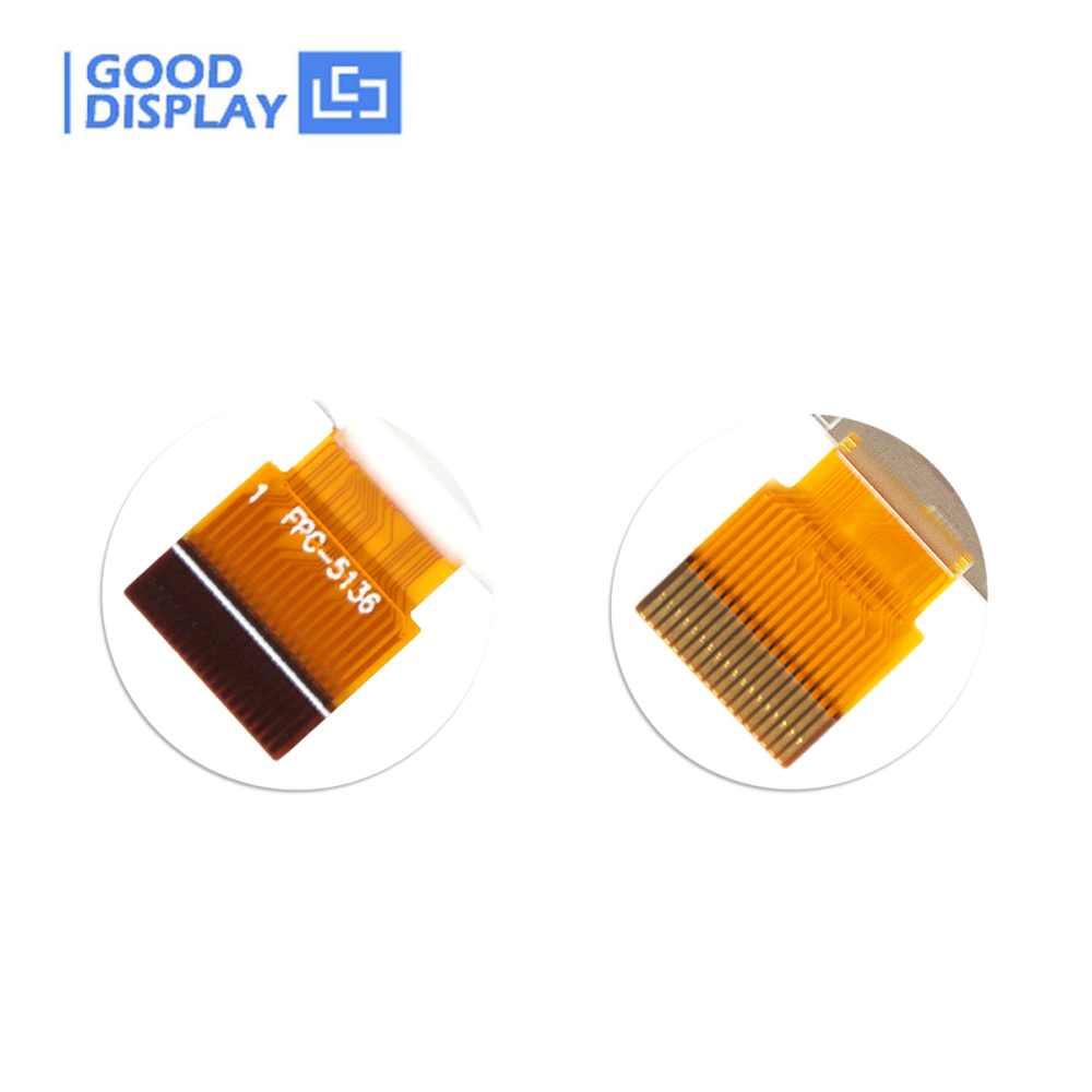 [EOL]0.97 Inch Mini E-Paper Display Red E-Ink Screen with 18-Pin Connector Partial Update Capable