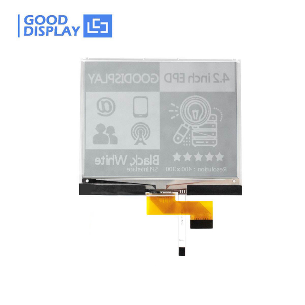 4.2-Inch E-Paper Display with Front Light 1.5s Fast Refresh Rate 400x300 Resolution