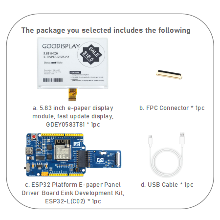 5.83 inch high resolution 1.5s for fast update 648x480, e-paper display, black and white,0.3s for partial update