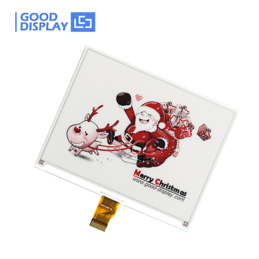 [EOL]5.83 Inch Red Color E-Ink EPD Display Square Display Module with Full Refresh